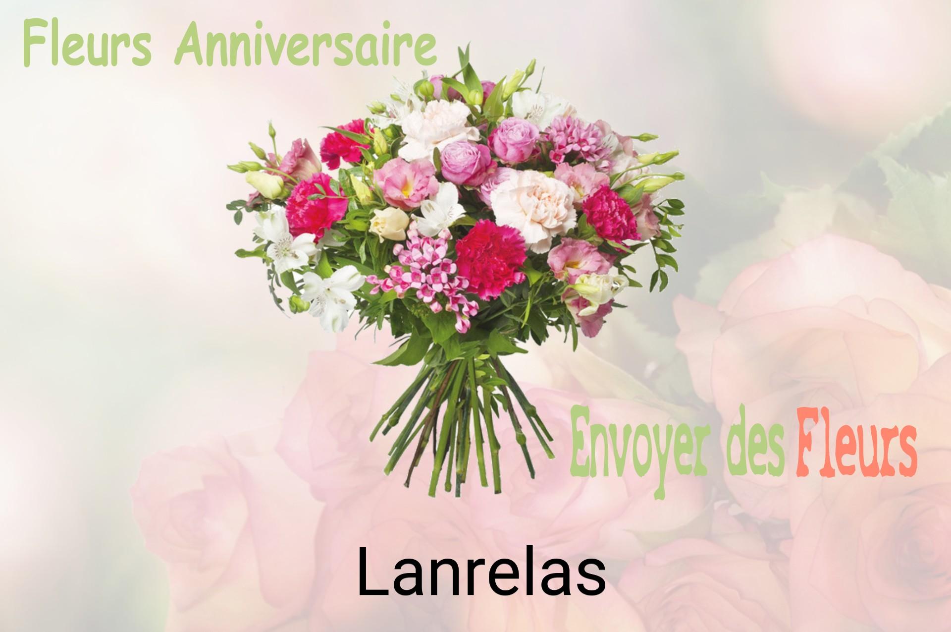 Bouquet de fleurs d’anniversaire livré à Lanrelas